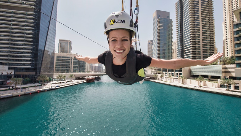 XLine Dubai Marina Zip line Tickets